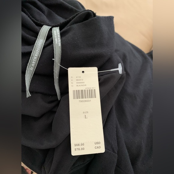 By Anthropologie Sheer Turtleneck Top - Picture 15 of 16